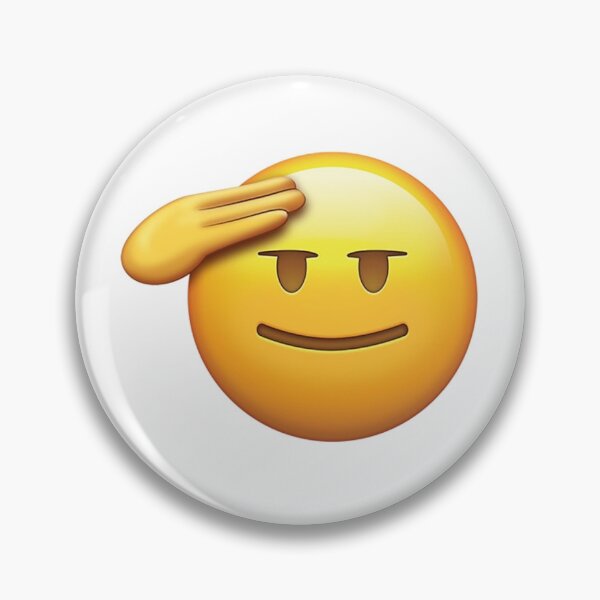 Item preview, salute emoji designed and sold by cloud-fallen.