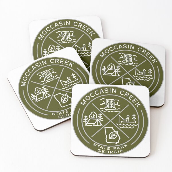 Item preview, Moccasin Creek State Park Heraldic Logo designed and sold by VanyaKar.