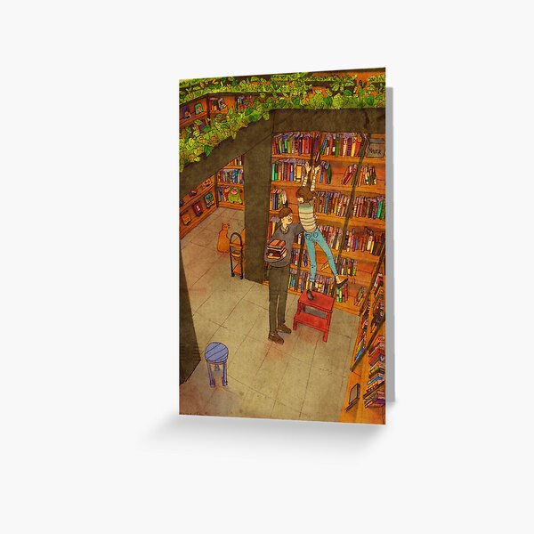Library Greeting Card