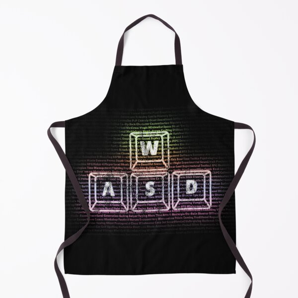 Item preview, Colorful Gamer WASD | PC Gaming for Life | Video Game Genres | Nerdy Awesomeness designed and sold by SqrlStudios.