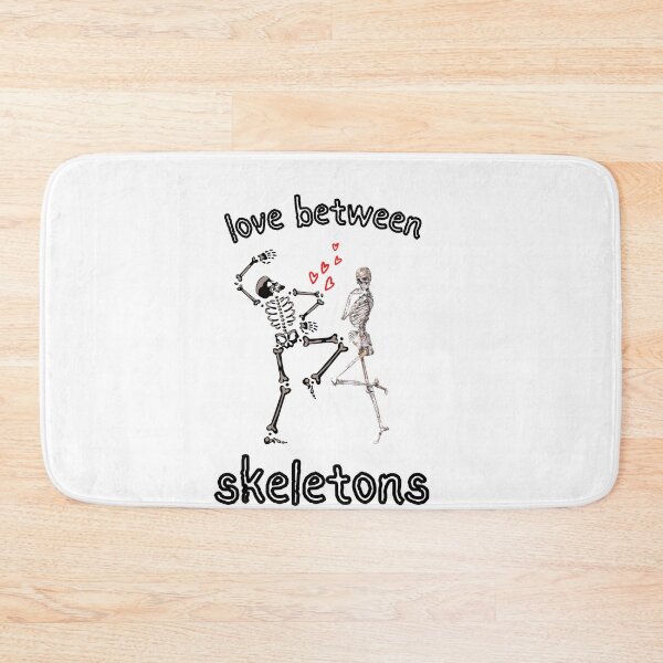 Item preview, Love between skeletons, skull  designed and sold by ROBOUE.