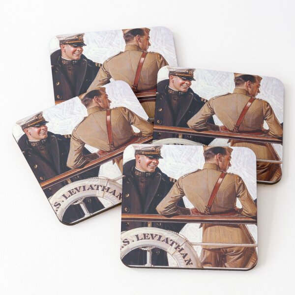 Item preview, Joseph Christian Leyendecker  The SS Leviathan,1918,detail designed and sold by Olivia-One.