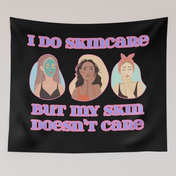 Item preview, Cleanser:i do skin care but my skin doesn't care designed and sold by Neylou-Art.
