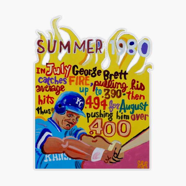 Officially Licensed George Brett - Pine Tar Incident | Poster