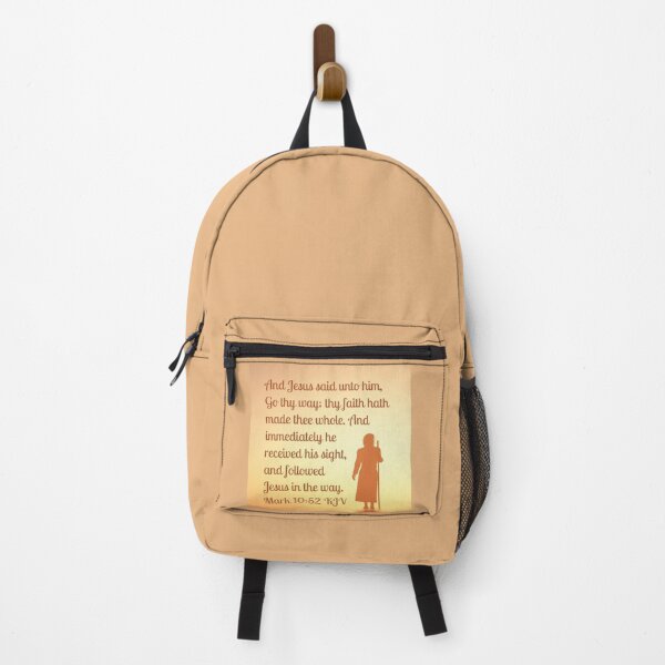 Item preview, Mark 10:52 King James Version Bible Verse designed and sold by Caregiverology.