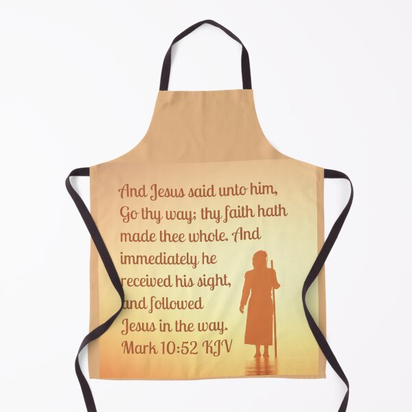 Item preview, Mark 10:52 King James Version Bible Verse designed and sold by Caregiverology.