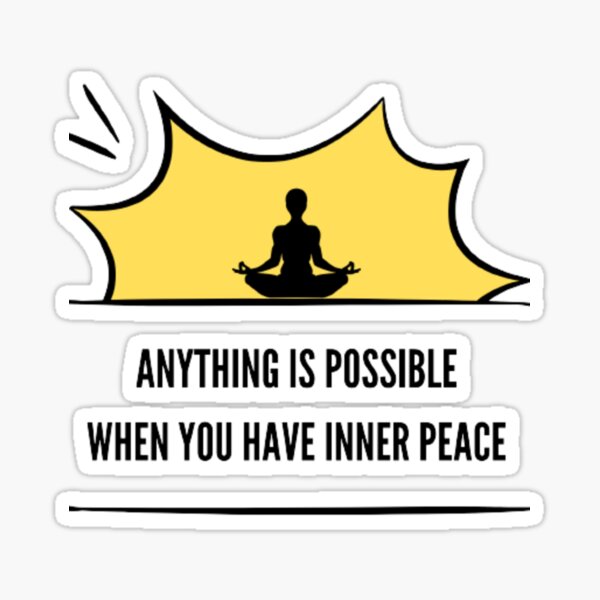 ANYTHING IS POSSIBLE Sticker