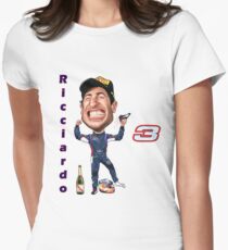 Support Daniel Ricciardo at the Races 2017 NEW Women's Fitted T-Shirt