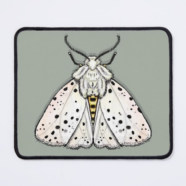 Item preview, Stylized Fluffy Ermine Moth designed and sold by Avika D.