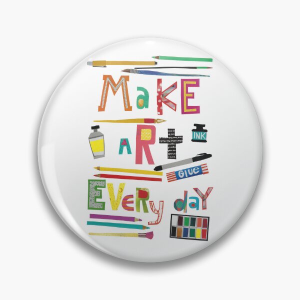 Item preview, Make Art Everyday Collage designed and sold by jenbucheli.