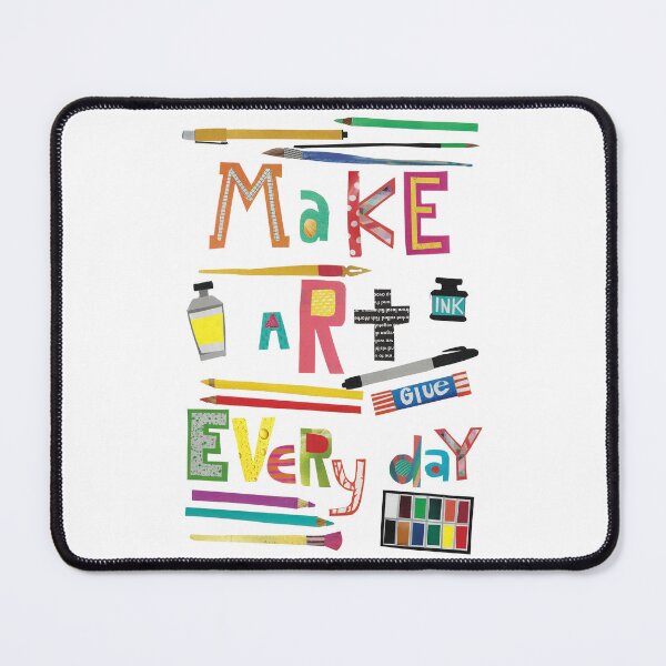 Item preview, Make Art Everyday Collage designed and sold by jenbucheli.