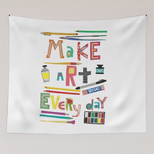 Item preview, Make Art Everyday Collage designed and sold by jenbucheli.