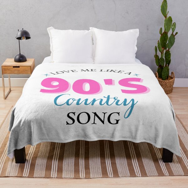 Item preview, Love Me Like A 90's Country Song designed and sold by zakariadesigner.