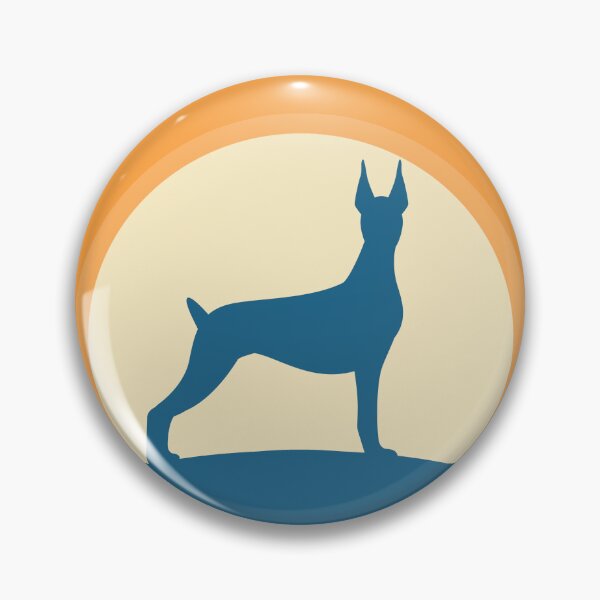 Item preview, doberman sun sunset design for doberman lovers silhouette designed and sold by alaechamlal.