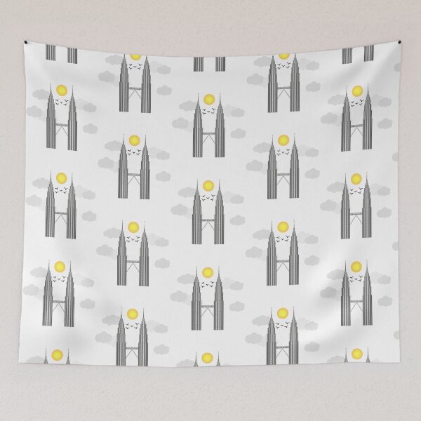 Item preview, Petronas Twin Towers     designed and sold by 7WondersStore.