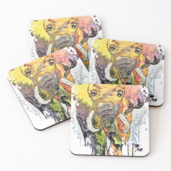 Item preview, Elephant in the Shadows designed and sold by EloiseArt.
