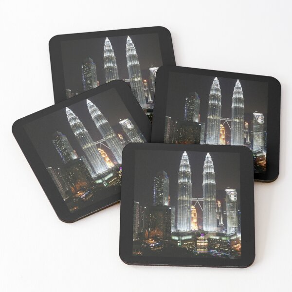 Item preview, Petronas Twin Towers at Night Sleeveless Top designed and sold by 7WondersStore.