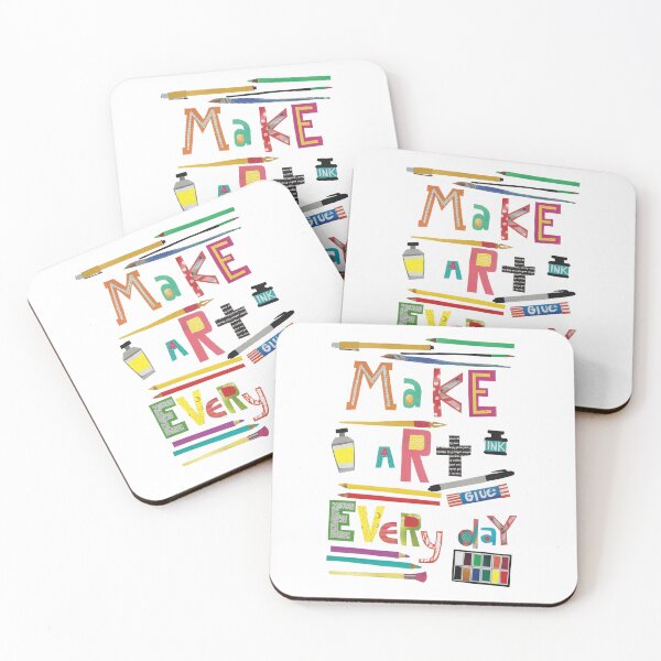 Item preview, Make Art Everyday Collage designed and sold by jenbucheli.