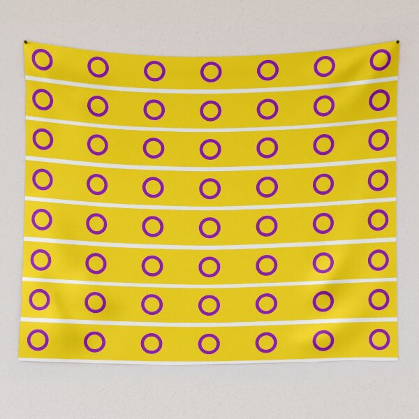 Item preview, INTERSEXUAL FLAG  designed and sold by Jackie Saad Robinson.