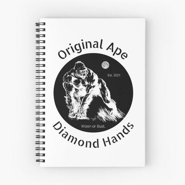 Item preview, Ape Diamond Hands - Stonk designed and sold by DorkDome.
