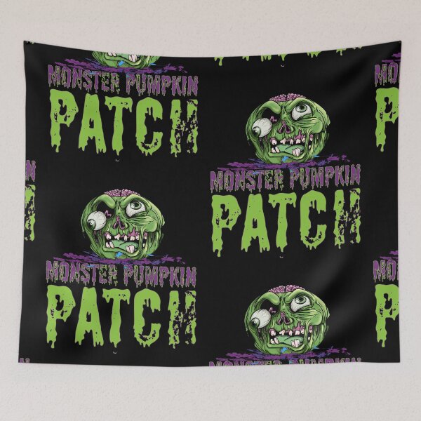 Item preview, Halloween Monster Pumpkin Patch  designed and sold by Martzart.