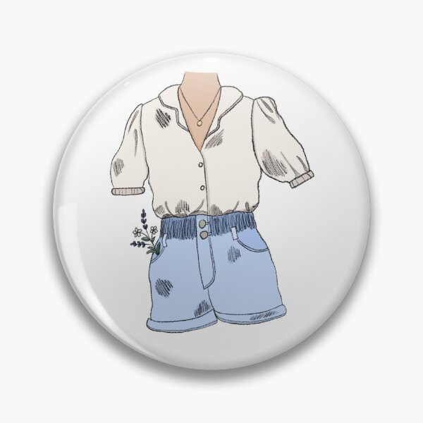 Item preview, Aesthetic Outfit Sticker designed and sold by PenelopeBudaArt.