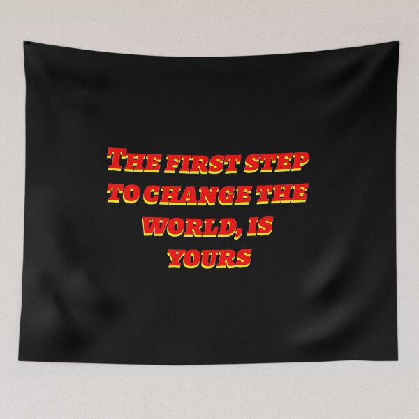 Item preview, First step to change the world designed and sold by hcarts.