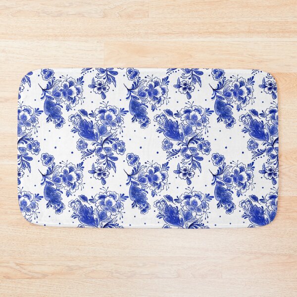 Item preview, Delft Blue Watercolor designed and sold by mikaylart.