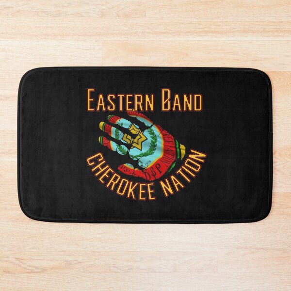 Item preview, Eastern Band Cherokee Nation Handprint Flag designed and sold by dmbdana.