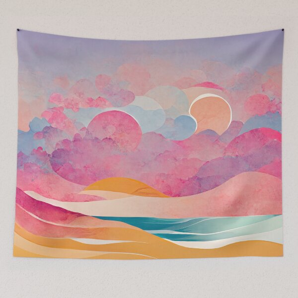 Item preview, Atardecer bohemio de playa serena designed and sold by BohoHaven.