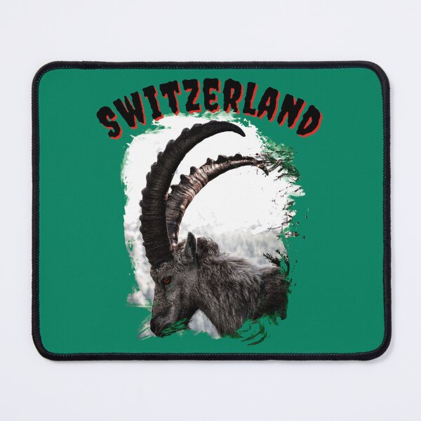 Item preview, Switzerland Alpine ibex Schweiz the Alps designed and sold by Swissstore.