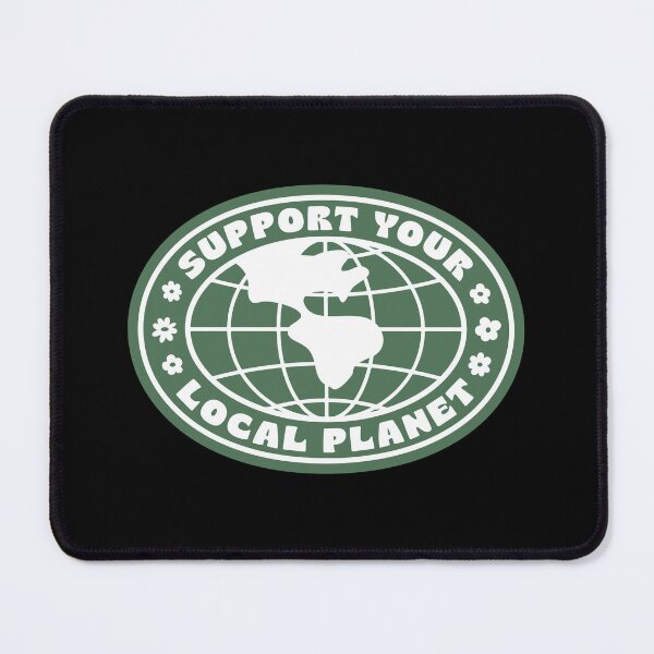 Item preview, Support Your Local Planet designed and sold by asymmetrickid.