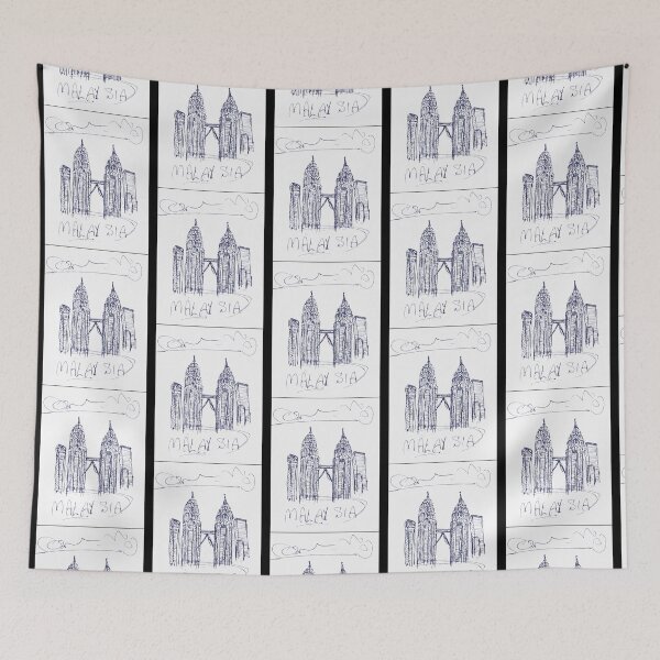 Item preview, Malaysia Twin Towers Premium  designed and sold by rostudios.