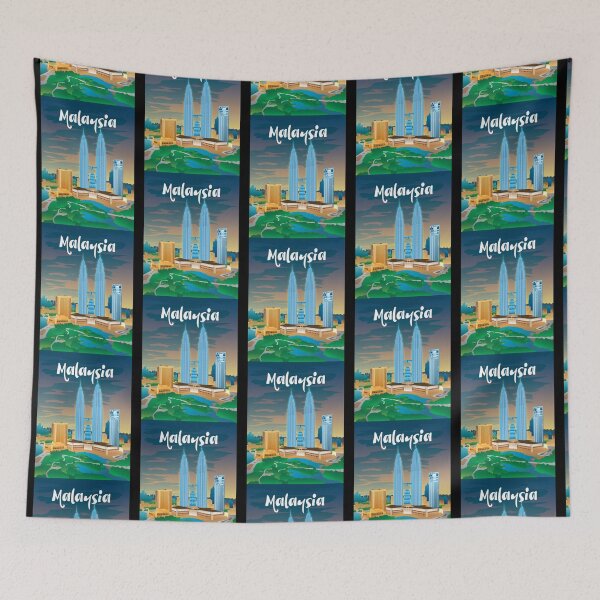 Item preview, Malaysia Twin Towers Travel   designed and sold by rostudios.