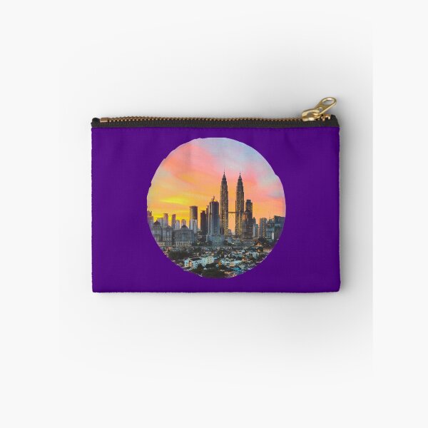 Item preview, KLCC over a Malaysian sunset   designed and sold by rostudios.