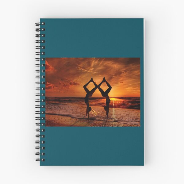Item preview, Twin stunts on the beach at a beautiful sunset   designed and sold by rostudios.