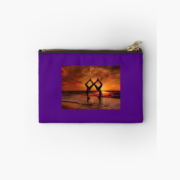 Item preview, Twin stunts on the beach at a beautiful sunset   designed and sold by rostudios.