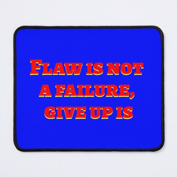 Item preview, Flaw is not failure designed and sold by hcarts.