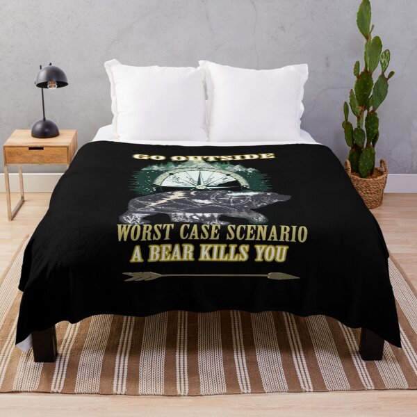 Item preview, Go Outside Worst Case Scenario A Bear Kills You designed and sold by david parry.