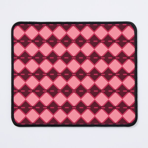 Item preview, red rhombus pattern designed and sold by MinEkkoArt.
