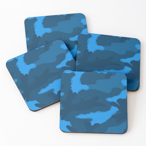 Item preview, LIGHT BLUE DESERT MILITARY CAMO CLASSIC  designed and sold by GIVENGRACE.ART.