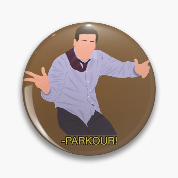 Item preview, Office Michael Scott Parkour Meme Fan Art designed and sold by senaeksi.
