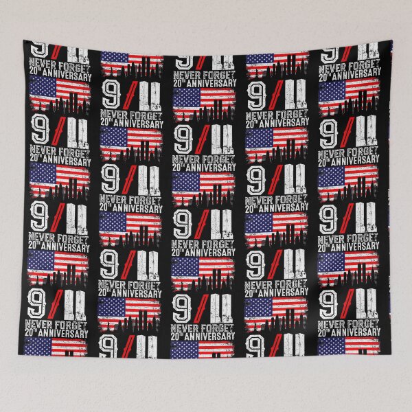 Item preview, Never Forget 911 20th Anniversary Patriot Day 2021   designed and sold by rostudios.