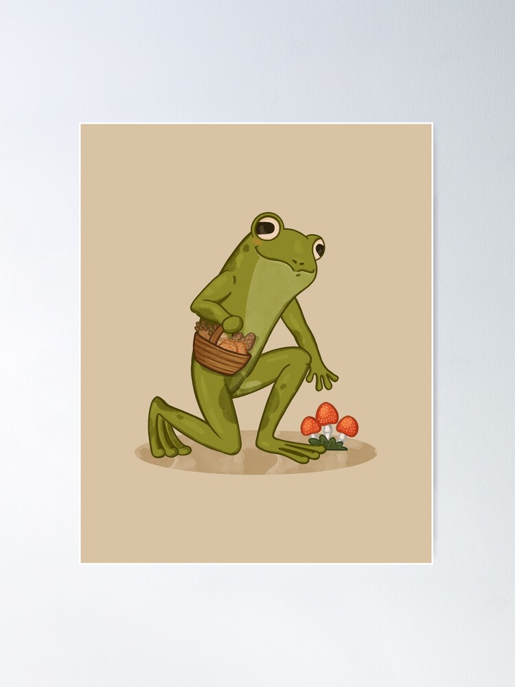 Tacky Bug Catching Frog | Poster