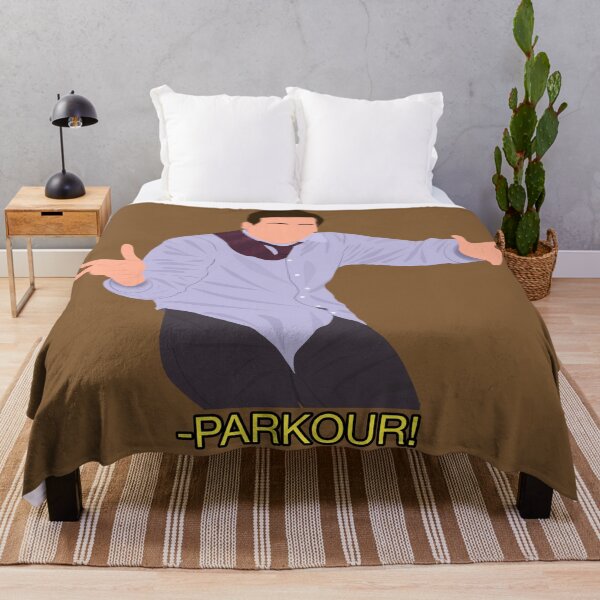 Item preview, Office Michael Scott Parkour Meme Fan Art designed and sold by senaeksi.