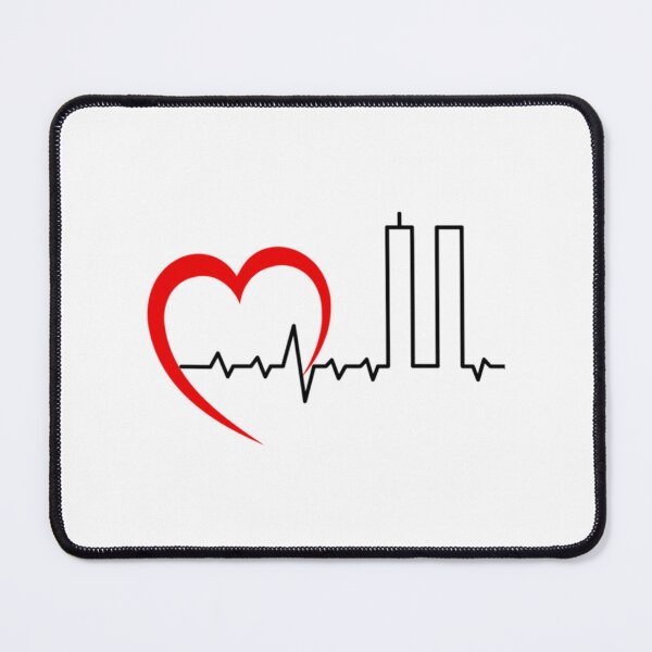 Item preview, Never Forget!! Heartbeat NYC Twin Towers!! designed and sold by rostudios.