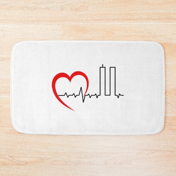 Item preview, Never Forget!!  Heartbeat NYC Twin Towers!!   designed and sold by rostudios.