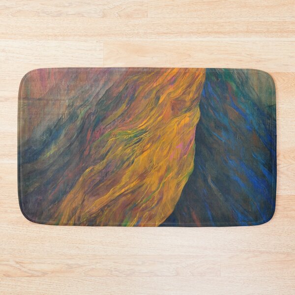 Item preview, Abstract style art mountain painting - colorful design - decoration and gift for mummy designed and sold by THASSON.