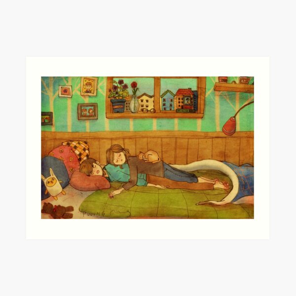 Soft and cozy Art Print