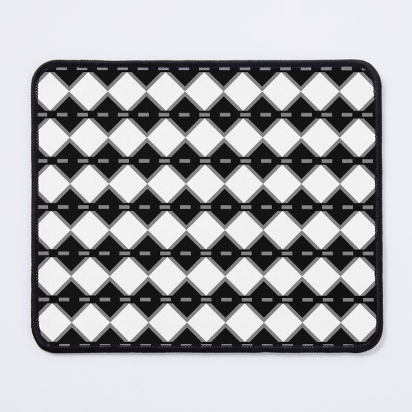 Item preview, White rhombus pattern designed and sold by MinEkkoArt.